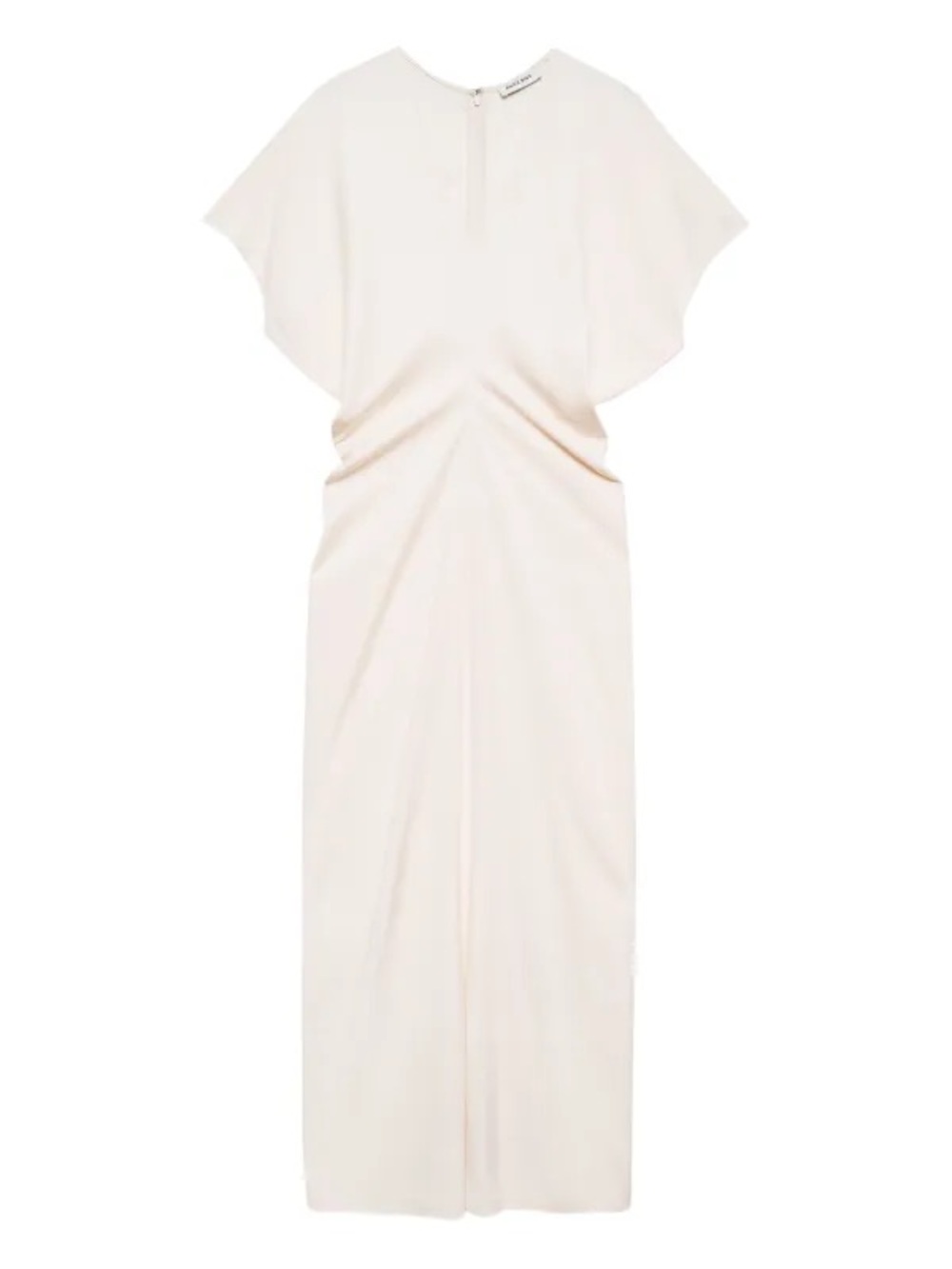 Anine Bing Zadig Elegant Cream V-Neck Maxi Dress - Picture 4 of 14
